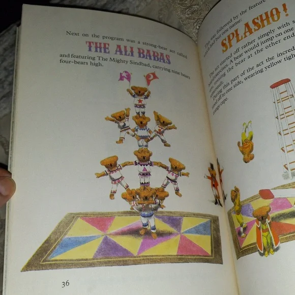 Vintage 1971 Bear Circus Hardcover Book by William Pene du Bois 42 Pages - Picture 13 of 16